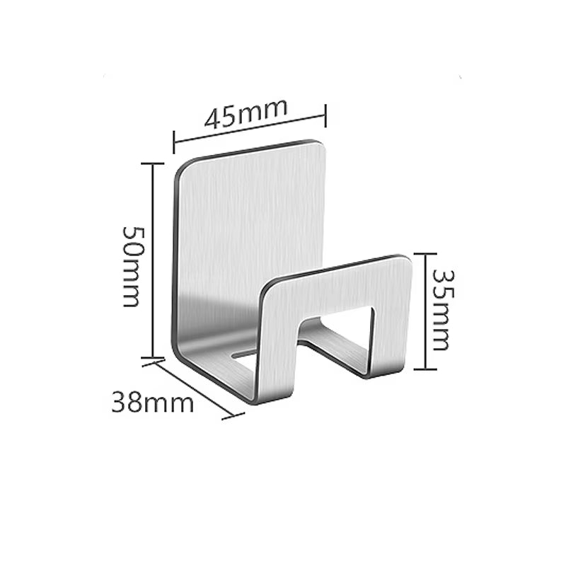 Kitchen Sink Sponge Holder Self Adhesive Drain Drying Rack Wall Hooks Sponge Stand Storage Organizer for Kitchen Sink Organizer